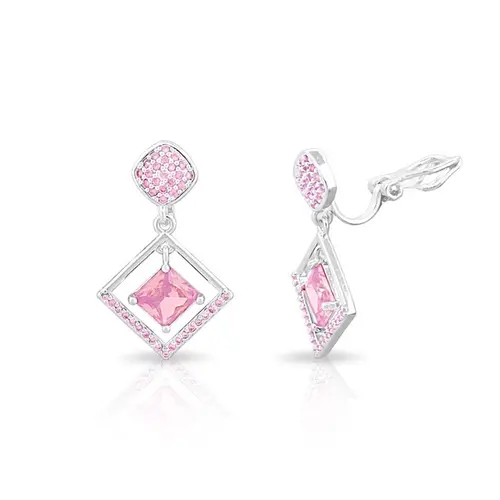 Brinco Balanço de Pressão com Zircônia Rosa