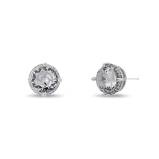Brinco Top com Zircônia Cristal Redonda