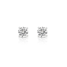 Brinco Top com Zircônia Cristal Redonda P