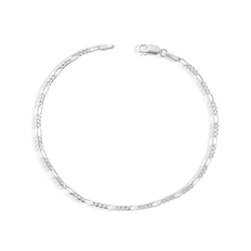 Pulseira Figaro Flat 21 cm