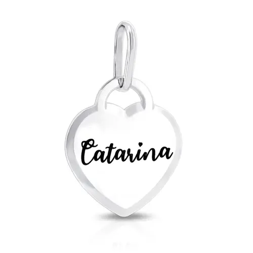 Pingente Personalizável  de Coração