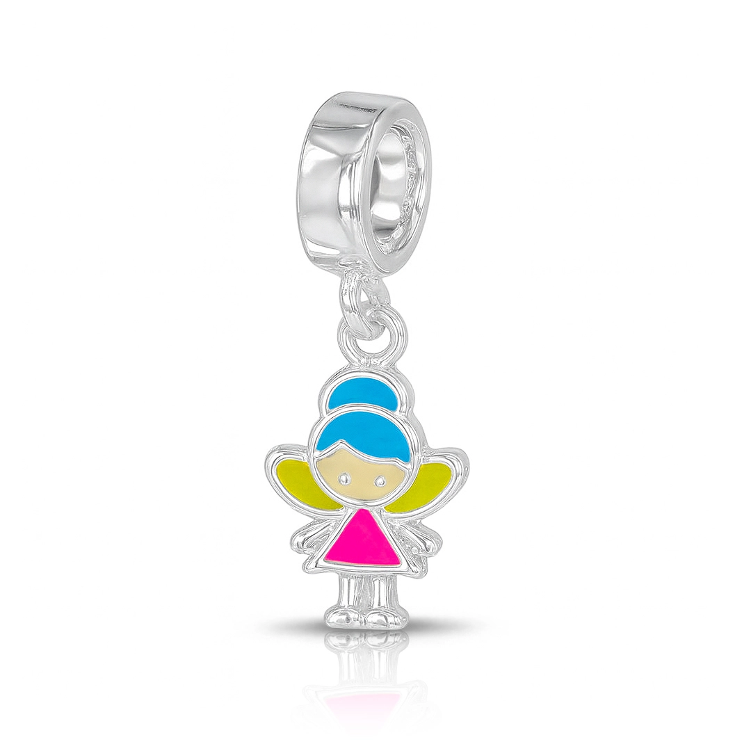 Berloque Presents Kids Fada Colorida Esmaltada