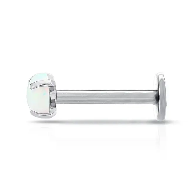Piercing com Pedra Opala G