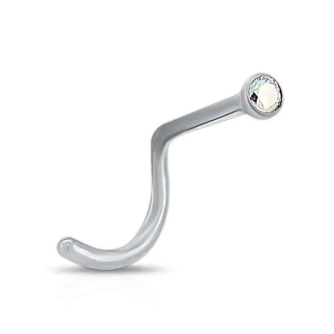 Piercing de Nariz com Zircônia Boreal