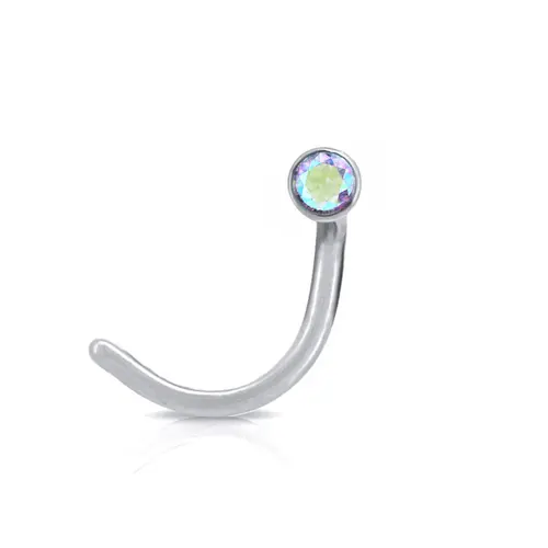 Piercing de Nariz com Zircônia Boreal