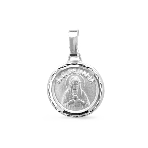 Pingente Medalha Sagrado Coração de Maria