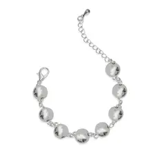 Pulseira com Esferas Espelhadas 1,2 CM