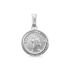 Pingente Medalha Santo Expedito Trabalhado