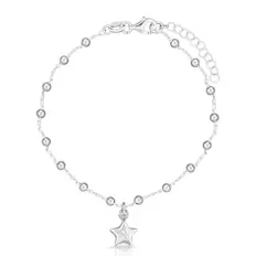 Pulseira de Esferas com Estrela