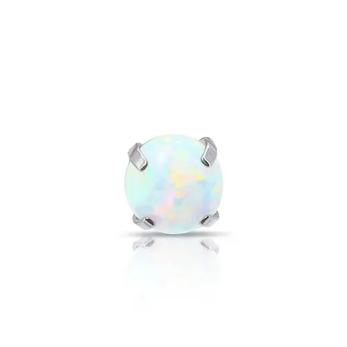 Piercing  com Pedra Opala M