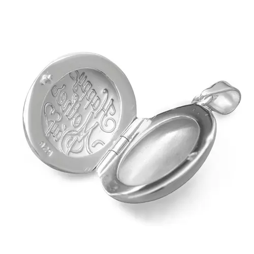 Pingente Relicário Oval Happy Mothers Day