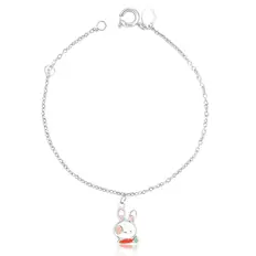 Pulseira Kids Coelho Esmaltado