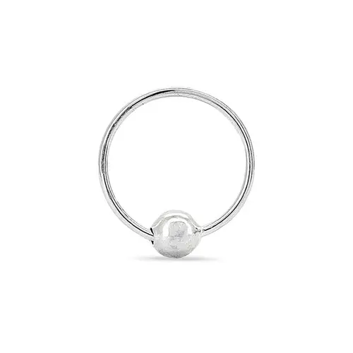 Piercing Argola com Esfera Espelhada