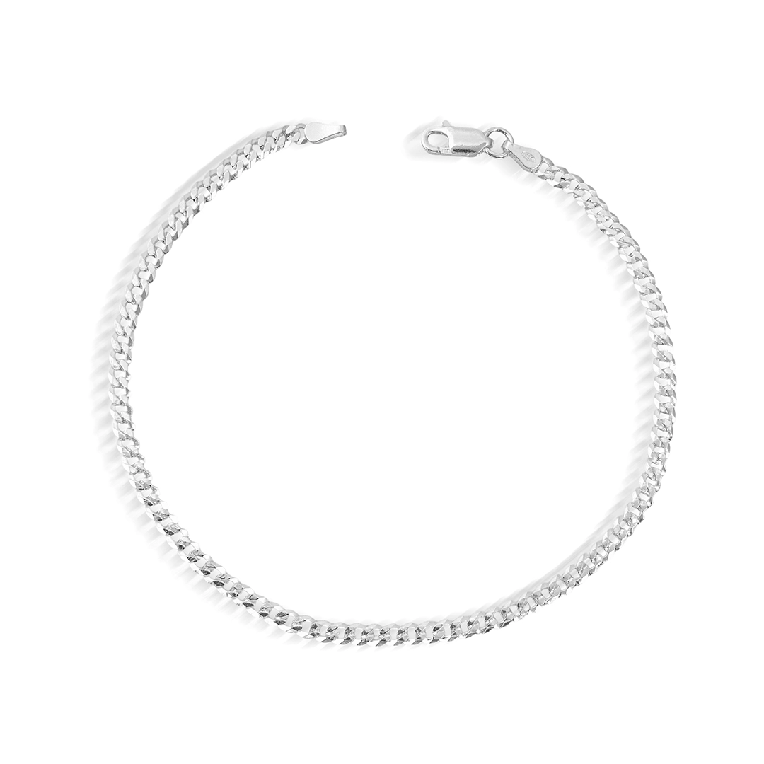 Pulseira Gourmette Flat 22 cm