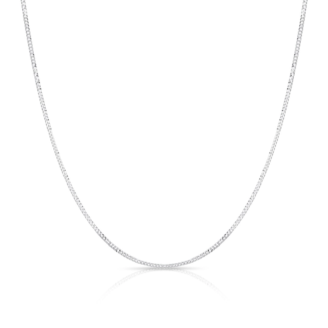 Corrente em Malha Gourmette Flat 60 cm