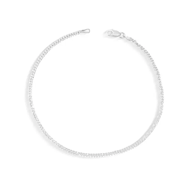 Pulseira Gourmette Flat 22 cm