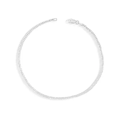 Pulseira Gourmette Flat 22 cm