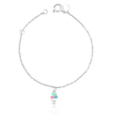 Pulseira Kids de Sorvete Esmaltado