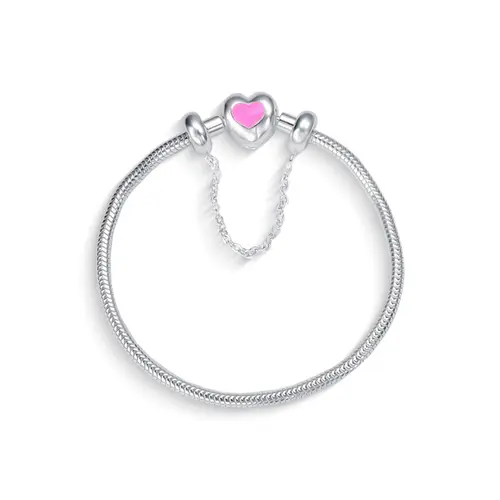 Pulseira Kids para Berloques com Trava em 15 cm