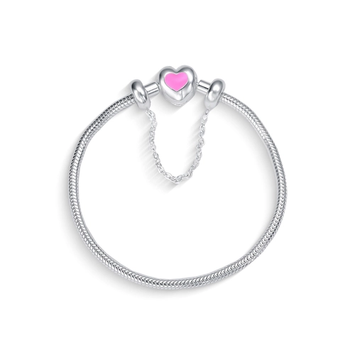 Pulseira Kids para Berloques com Trava em 17 cm