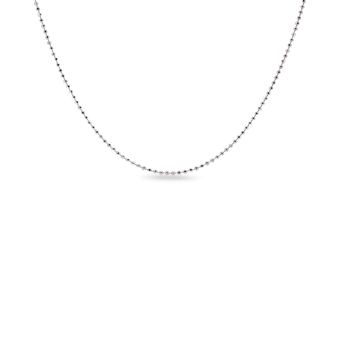 Corrente com Esferas Diamantadas 50 cm