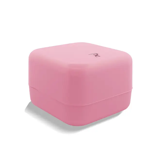 Embalagem Polimérica Rosa para Brincos e Anéis