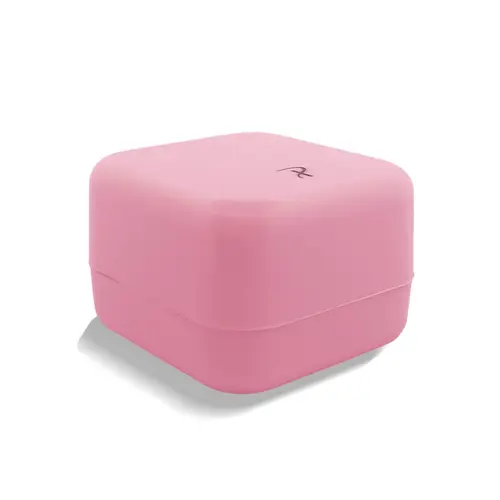 Embalagem Polimérica Rosa para Brincos e Anéis