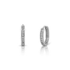 Brinco Blend Collection Click com Zircônias Cristal