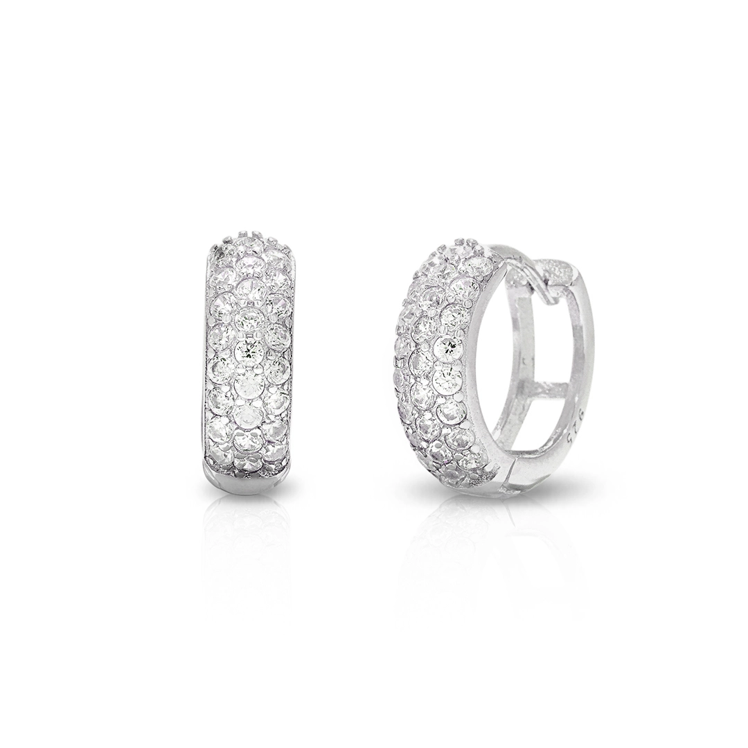 Brinco Blend Collection Click com Zircônias Cristal