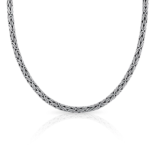 Cordão Estilo Bali Com Ponto Peruano 55 Cm