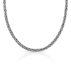 Cordão Estilo Bali Com Ponto Peruano 55 Cm