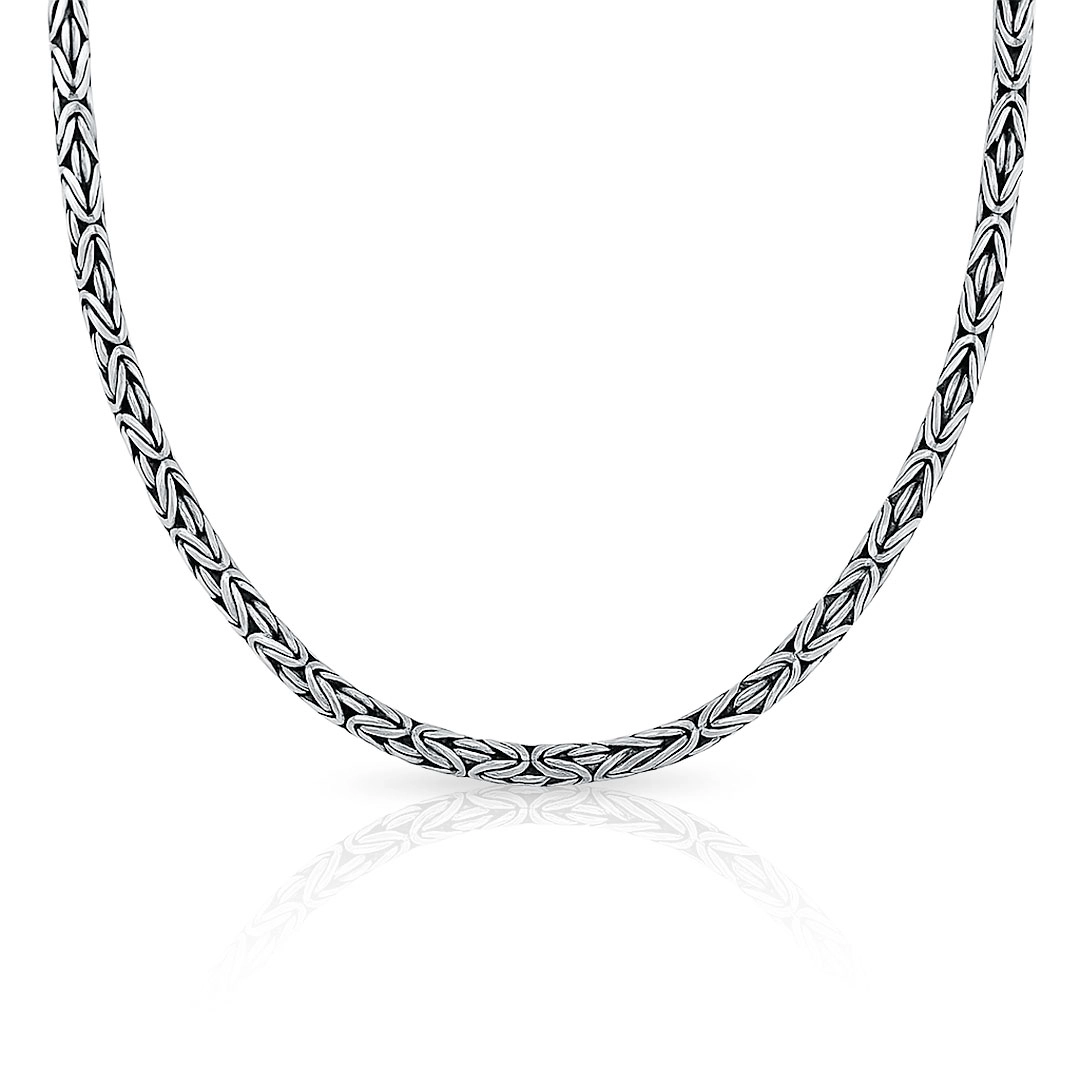 Cordão Estilo Bali Com Ponto Peruano 55 Cm