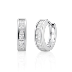 Brinco Blend Collection Prata 925 Click com Zircônia Cristal