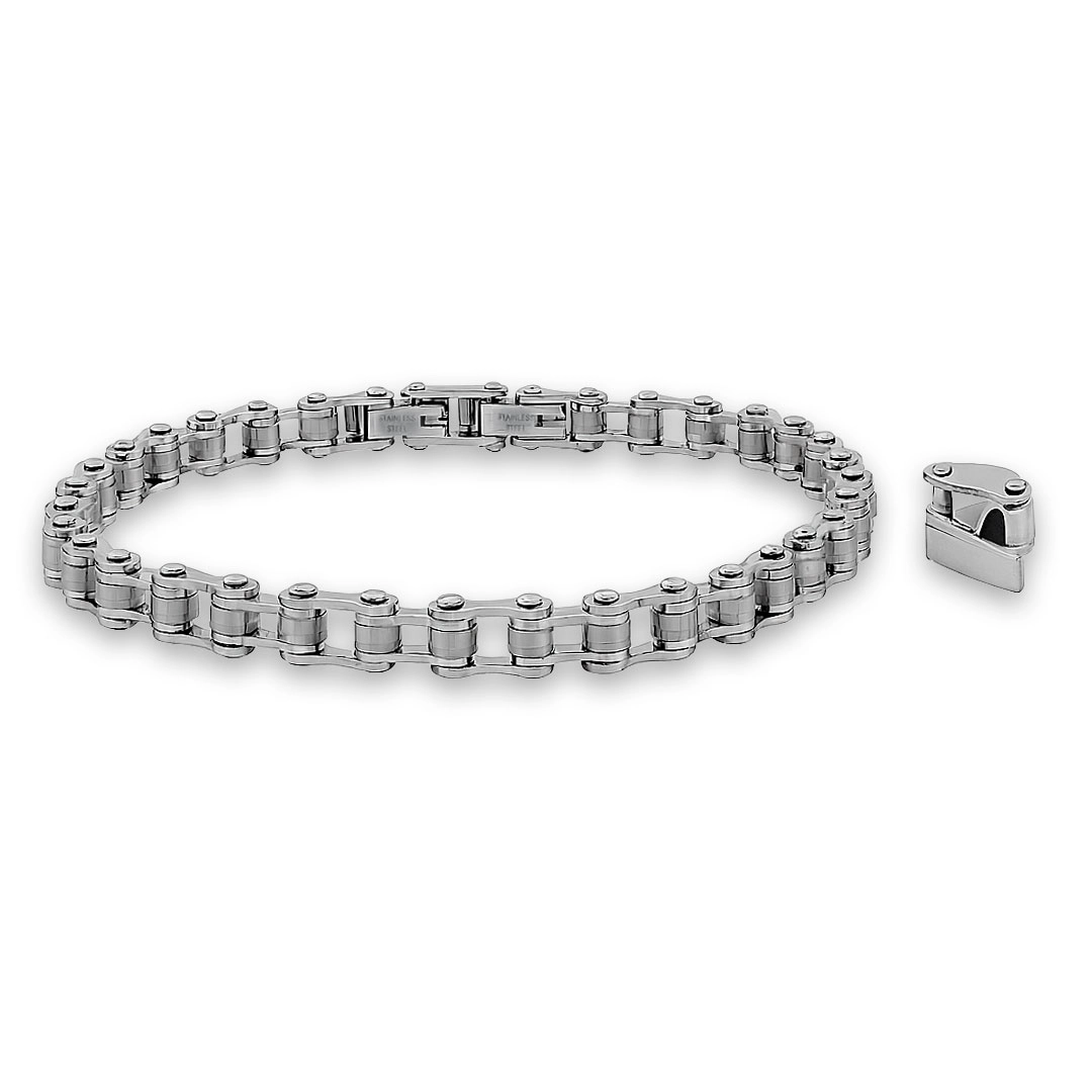 Pulseira com Elos Trabalhados