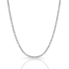 Colar de Prata Blend Collection Riviera com Zircônias Cristal