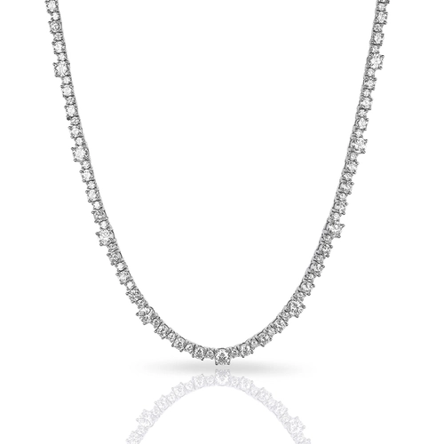 Colar Blend Collection com Zircônias Cristal Redondas