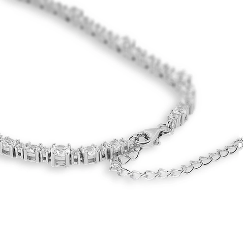 Colar Blend Collection com Zircônias Cristal Redondas