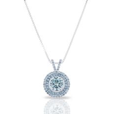 Gargantilha Blend Collection Redonda Com Zircônias Topázio Cravejada