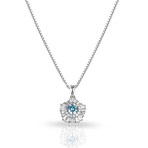 Gargantilha Blend Collection com Zircônias Cristal e Topázio