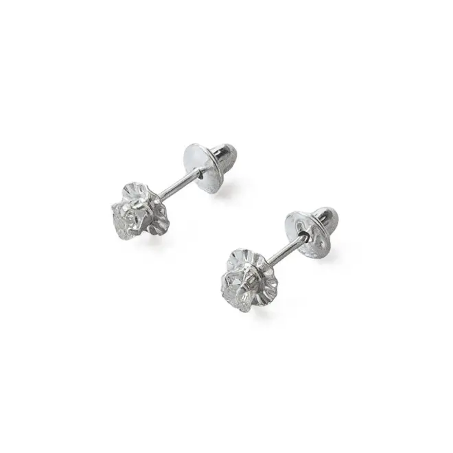 Brinco Kids Zircônia Cristal