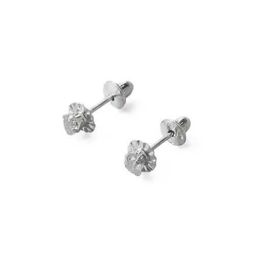 Brinco Kids Zircônia Cristal