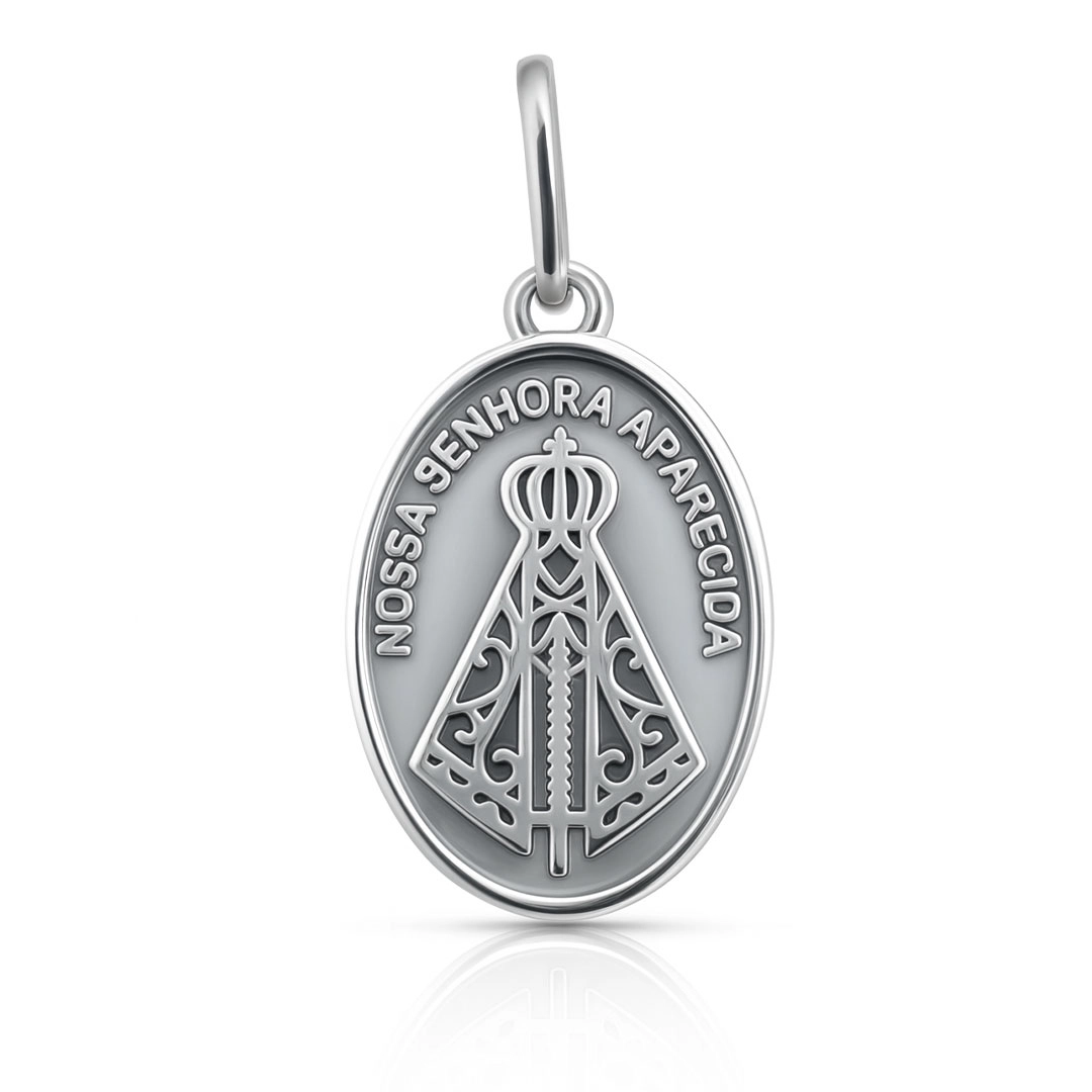Pingente Medalha Nossa Senhora Aparecida