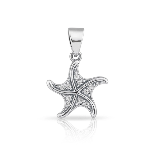 Pingente Estrela do Mar Cravejada