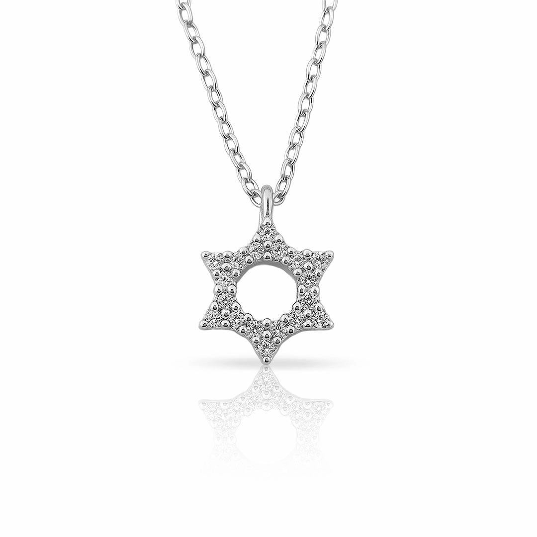 Gargantilha Estrela em Prata 925 com Zircônias - Blend Collection