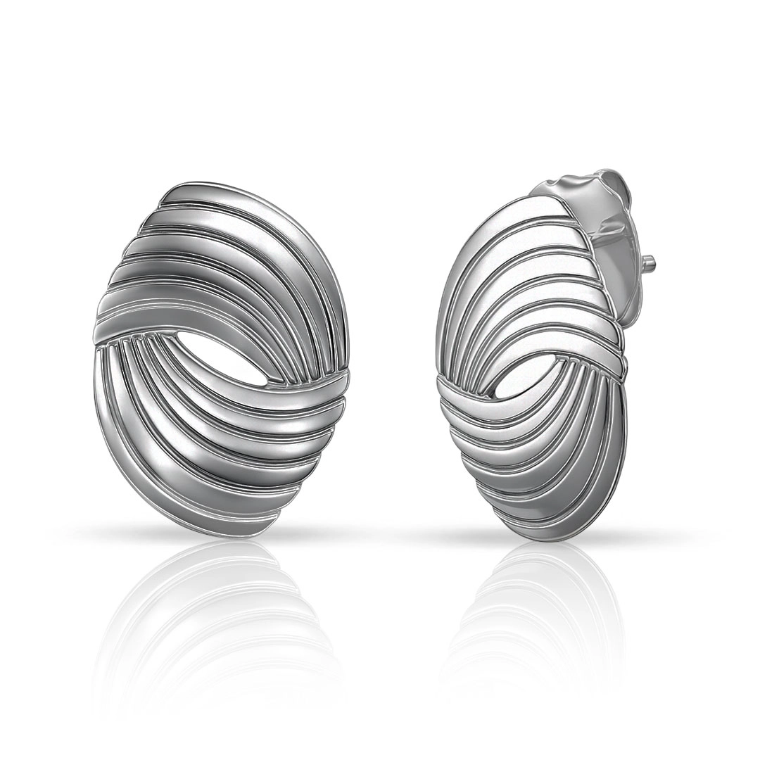 Brinco Top Trabalhado - Steel Woman