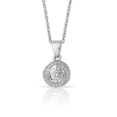 Gargantilha com Zircônias Cristal