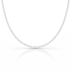 Gargantilha Riviera com Zircônias Cristal