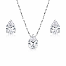 Conjunto Gota de Zircônia Cristal