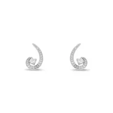 Brinco Top Trabalhado com Zircônia Cristal