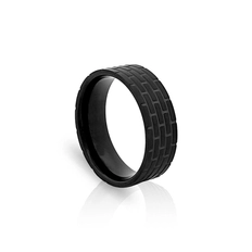 Anel com Fibra de Carbono